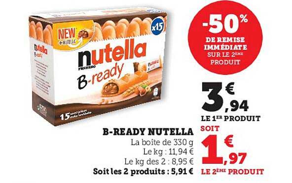 b-ready nutella