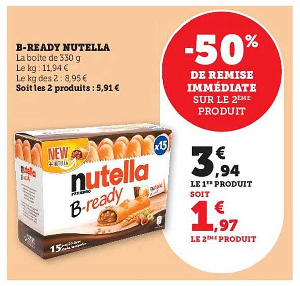b-ready nutella