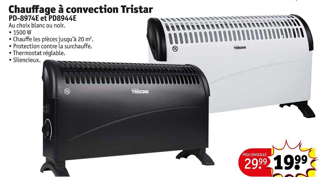 chauffage à convection tristar