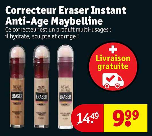 correcteur eraser instant anti-âge maybelline