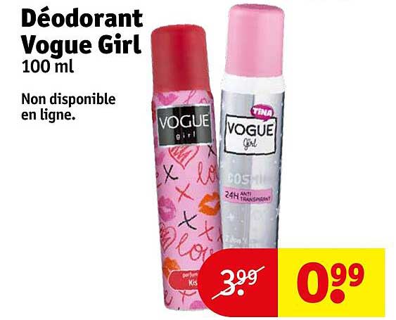 déodorant vogue girl 100 ml