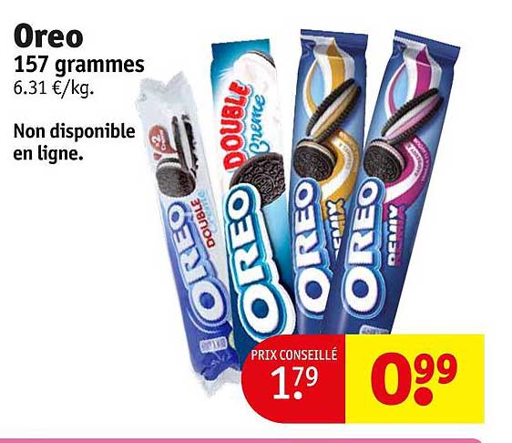 oreo 157 grammes