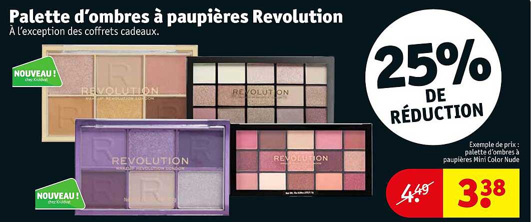 Palette D'ombres à Paupières Révolution