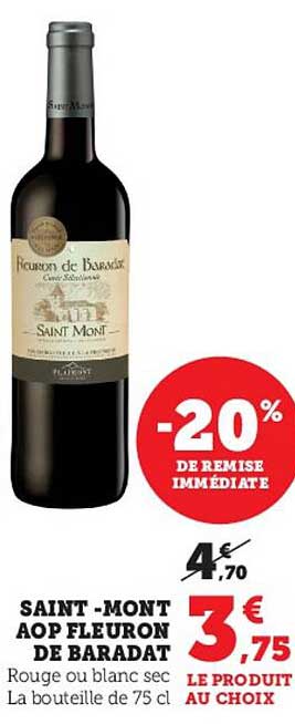 saint-mont aop fleuron de baradat