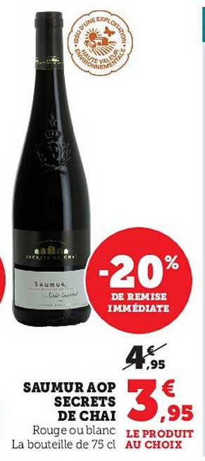 saumur aop secrets de chai