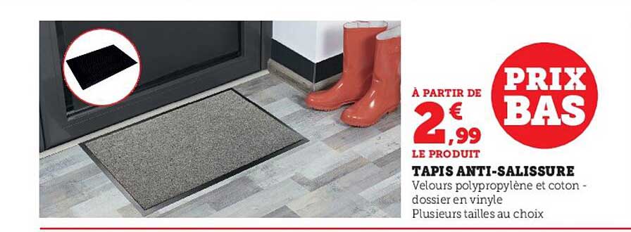 tapis anti-salissure