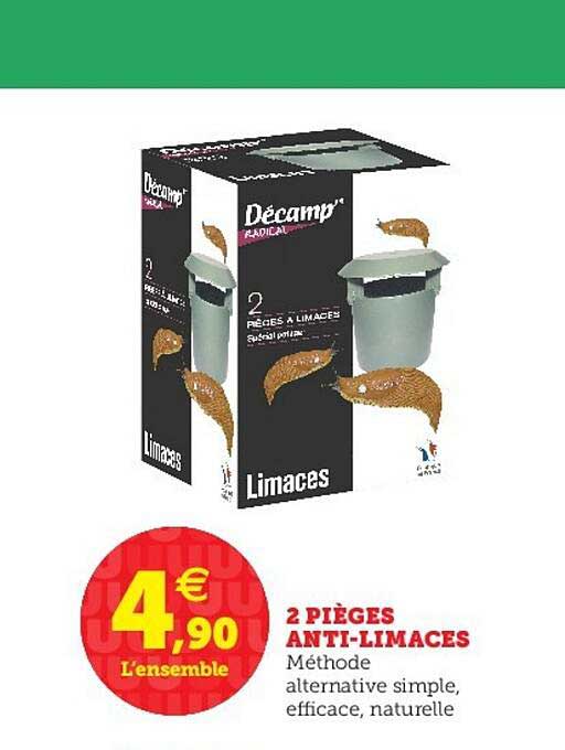 2 Pièges Anti-limaces