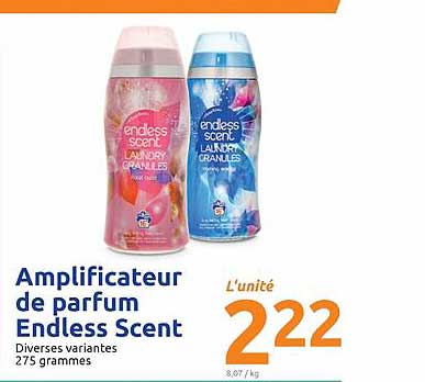 amplificateur de parfum endless scent