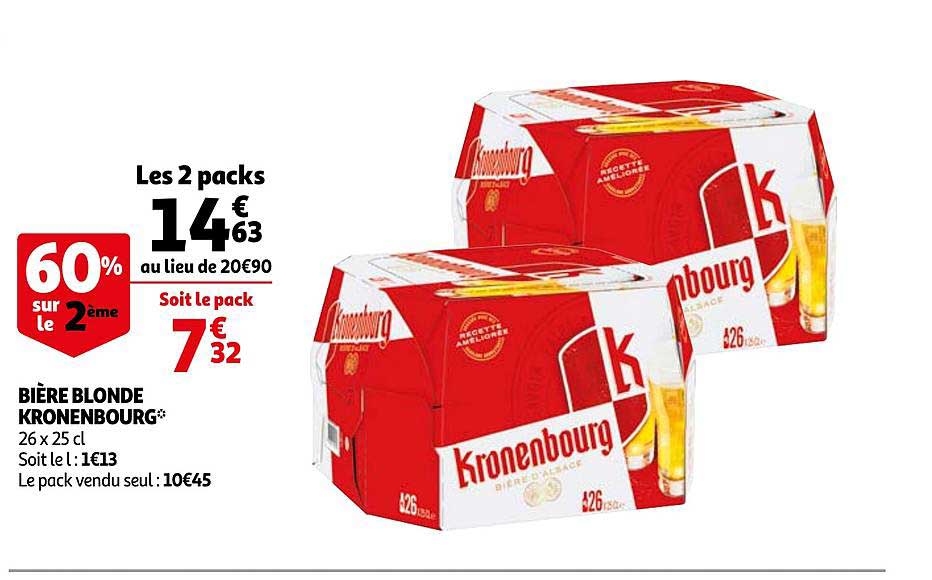 Bière Blonde Kronenbourg