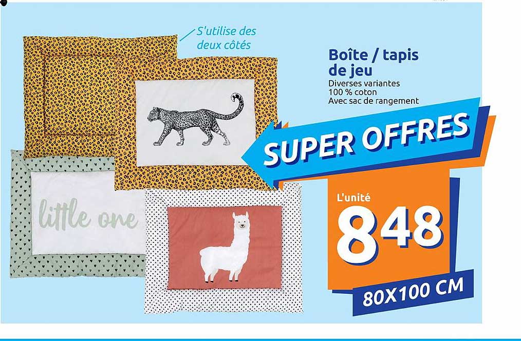 Boîte - Tapis De Jeu