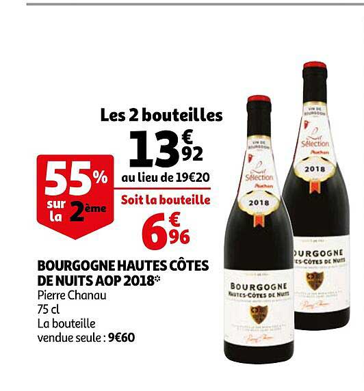 bourgogne hautes côtes de nuits aop 2018 pierre chanau