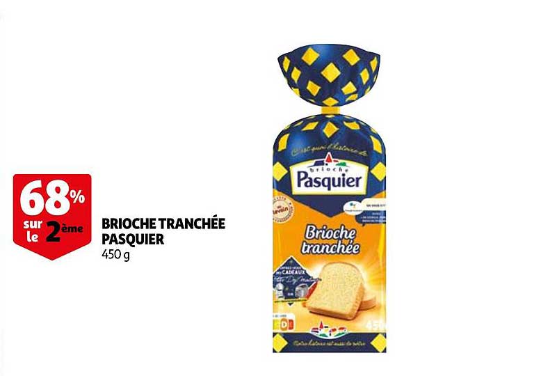 Brioche Tranchée Pasquier