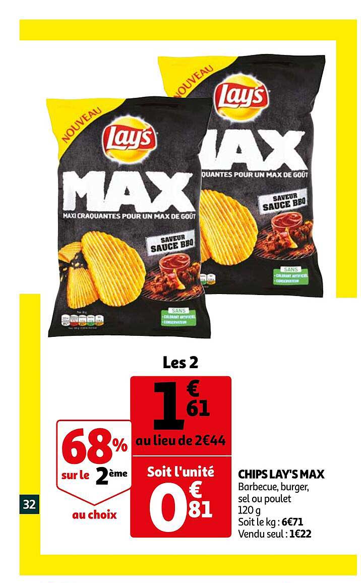 Chips Lay's Max