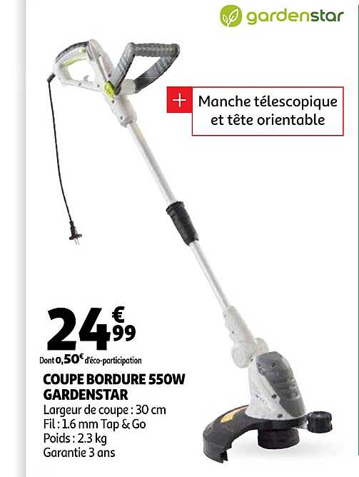 Coupe Bordure 550w Gardenstar
