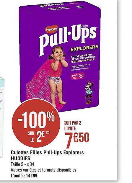 culottes filles pull-ups explorers huggies