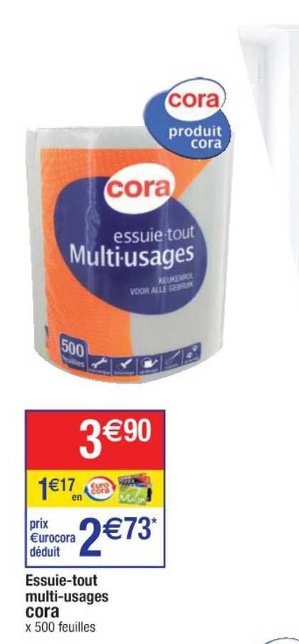 essuie-tout multi-usages cora