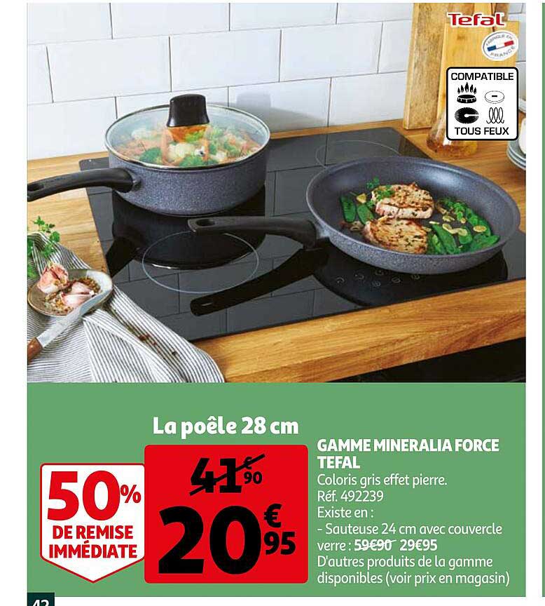 gamme mineralia force tefal