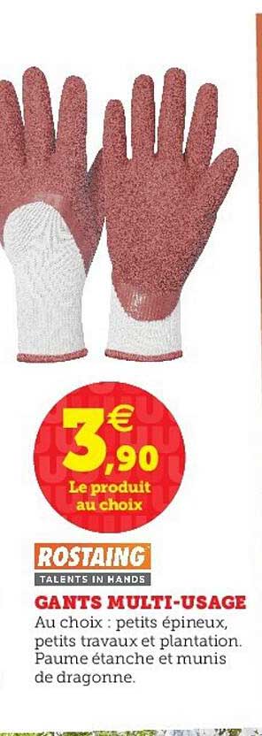 gants multi-usage rostaing
