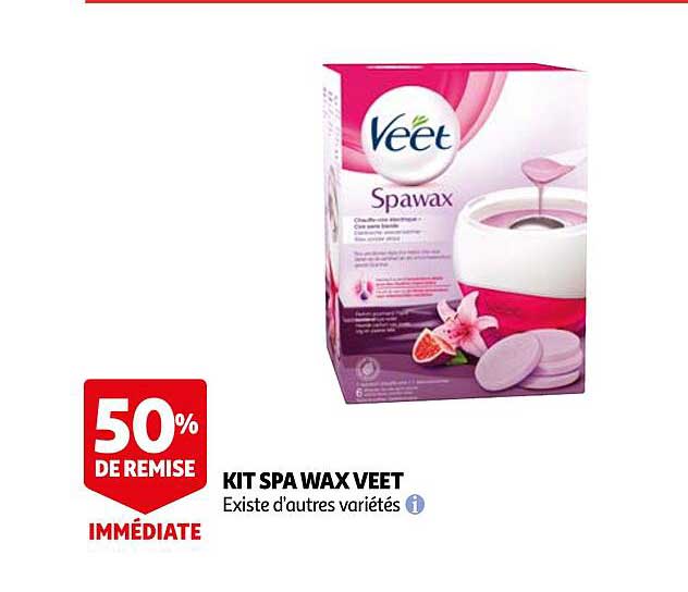kit spa wax veet