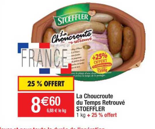 la choucroute du temps retrouvé stoeffler