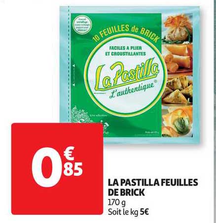 la pastilla feuilles de brick