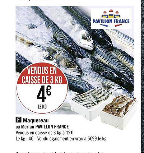 maquereau ou merlan pavillon france