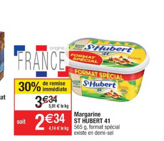 margarine st hubert 41