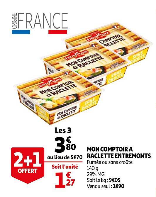 mon comptoir à raclette entremonts