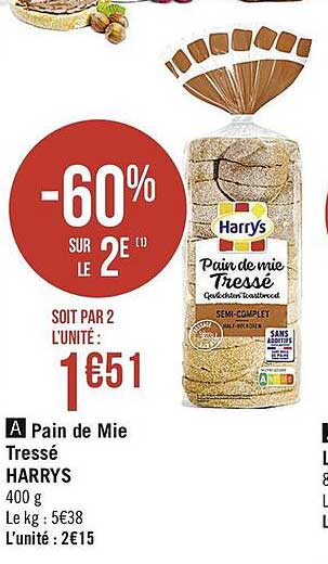 pain de mie tressé harry