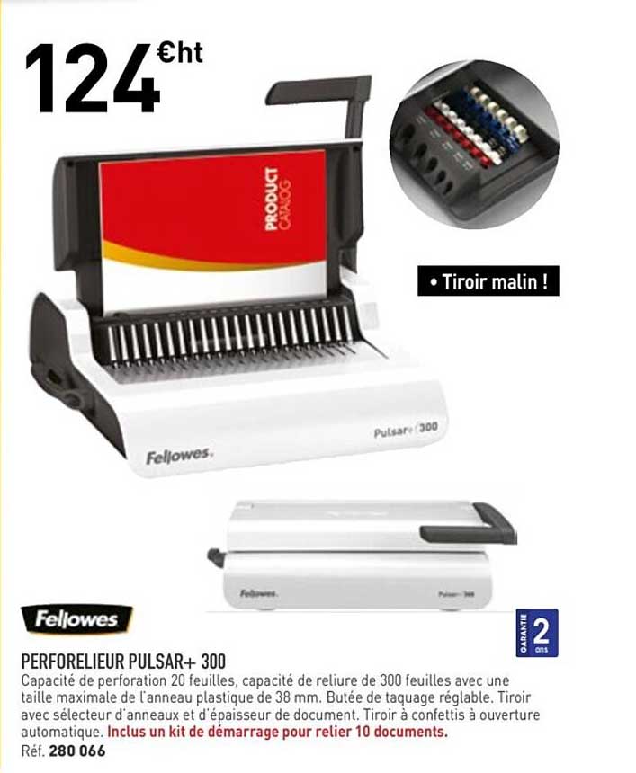 Perforelieur Pulsar+ 300 Fellowes