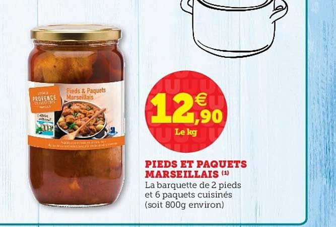 pieds et paquets marseillais