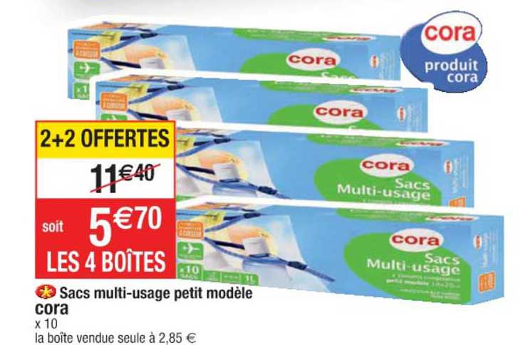 sacs multi-usages petit modèle cora