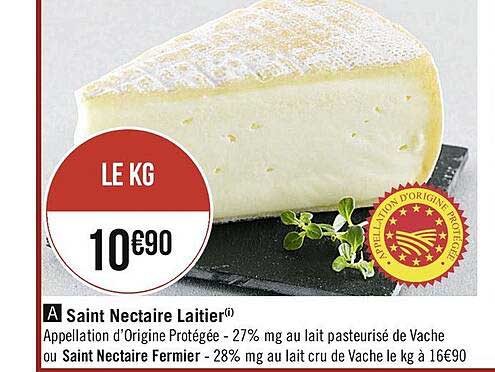 saint nectaire laitier
