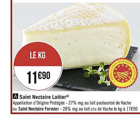 saint nectaire laitier