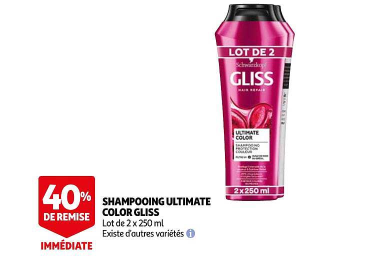 Shampooing Ultimate Color Gliss