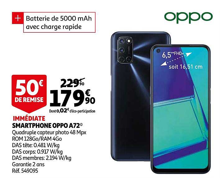 Smartphone Oppo A72