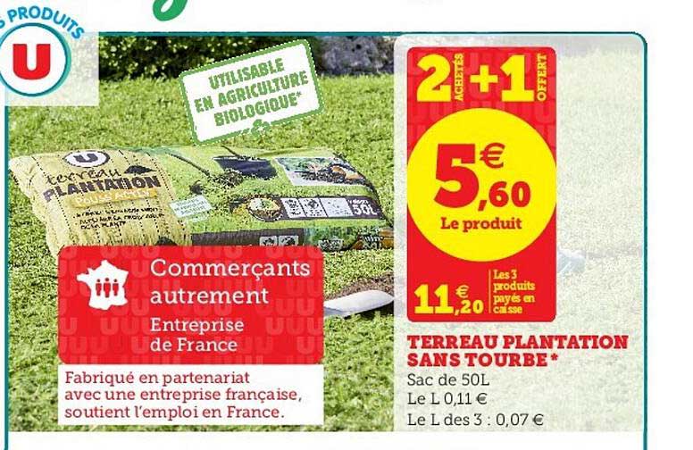 Terreau Plantation Sans Tourbe