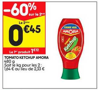 tomato ketchup amora