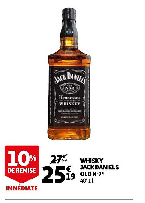 whisky jack daniel's old n°7