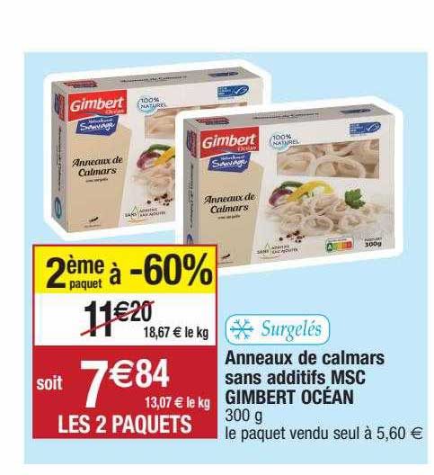 anneaux de calmars sans additifs msc gimbert océan
