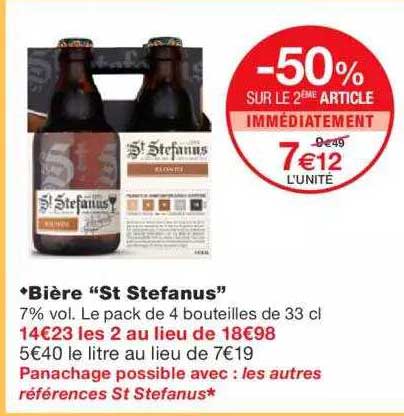 Bière "st Stefanus"