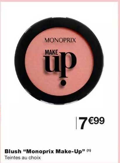 Blush "monoprix Make-up"