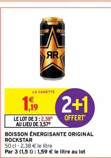 Boisson énergisante Original Rockstar