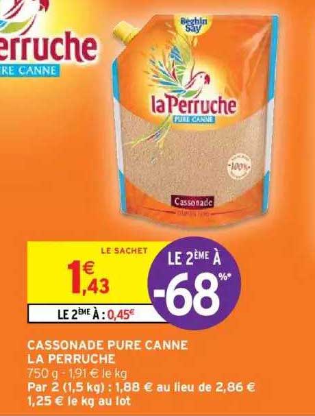 cassonade pure canne la perruche