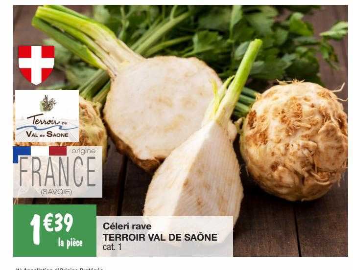 céleri rave terroir val de saône