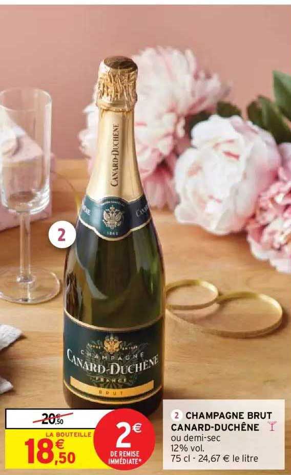 champagne brut canard-duchêne