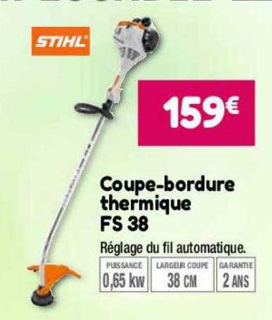 coupe-bordure thermique fs 38