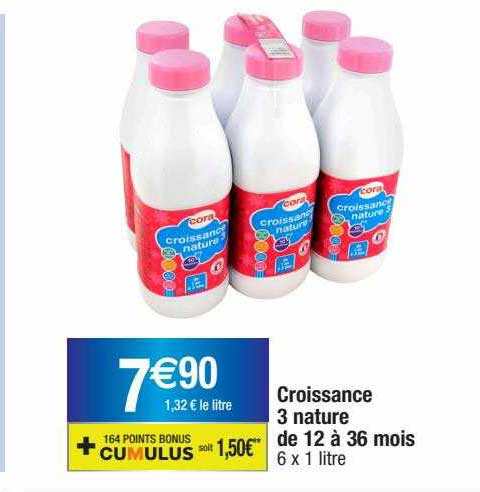 Croissance 3 Nature De 12 à 36 Mois