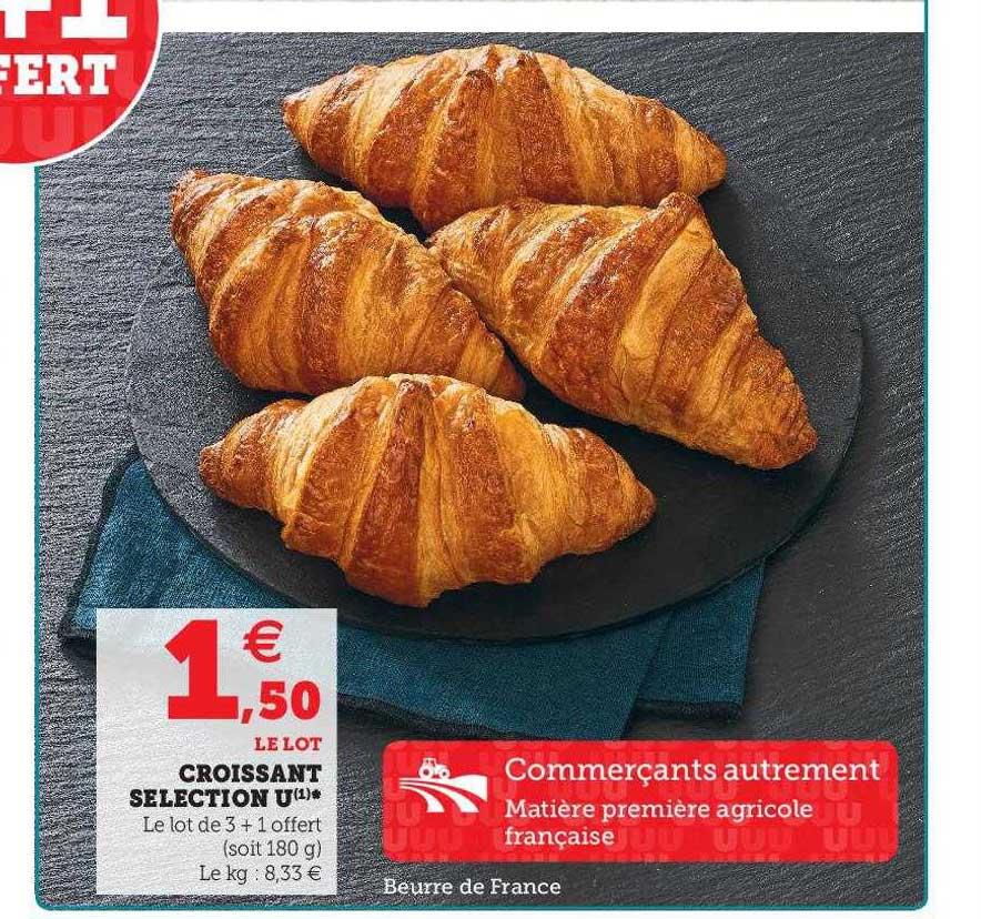 Croissant Sélection U