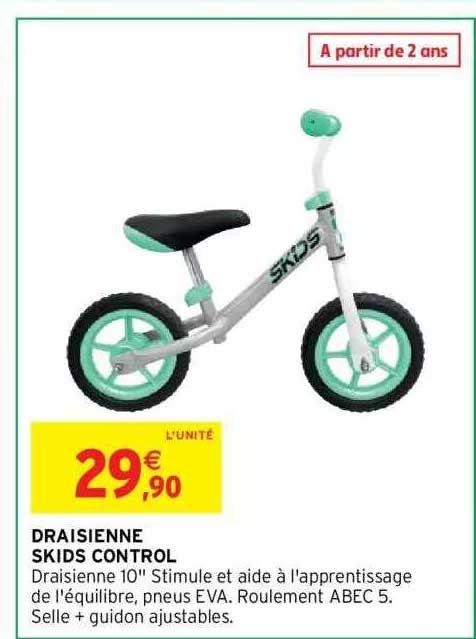 draisienne skids control